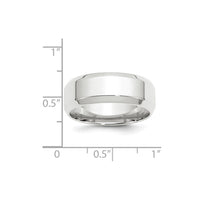 14KW 8mm Bevel Edge Comfort Fit Band Size 11.5