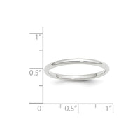 14KW 2mm Standard Comfort Fit Band Size 4.5