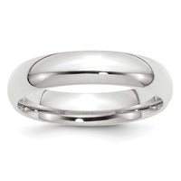 14KW 5mm Standard Comfort Fit Wedding Band Size 5.5