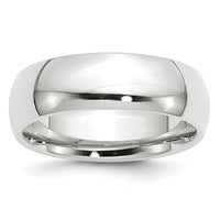 14KW 7mm Standard Comfort Fit Wedding Band Size 6