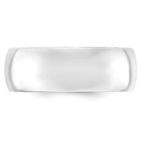 14KW 8mm Standard Comfort Fit Wedding Band Size 6