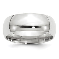 14KW 8mm Standard Comfort Fit Wedding Band Size 12