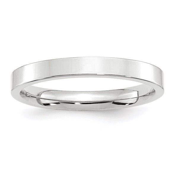 14KW 3mm Standard Flat Comfort Fit Band Size 10.5