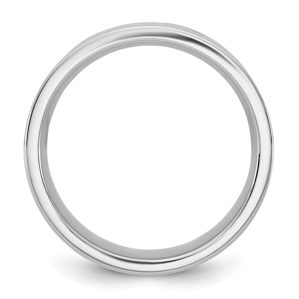 14KW 6.5mm Standard Flat Comfort Fit Band Size 8.5