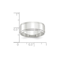 14KW 8mm Flat with Step Edge Band Size 11