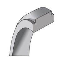 14KW 7mm Flat with Step Edge Band Size 6