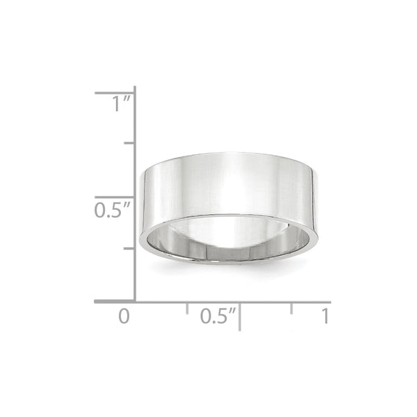 14KW 8mm LTW Flat Band Size 6
