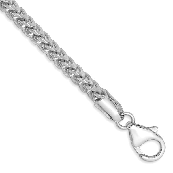 14k White Gold 3mm Franco Chain
