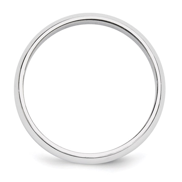 14KW 5mm Half-Round Wedding Band Size 12