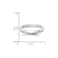 14KW 3mm Half Round with Edge Band Size 11
