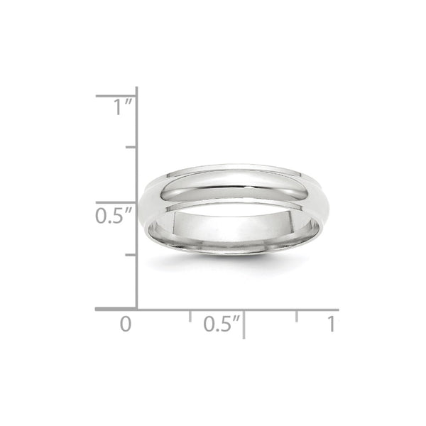14KW 5mm Half Round with Edge Band Size 7