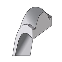 14KW 7mm Half Round with Edge Band Size 13.5