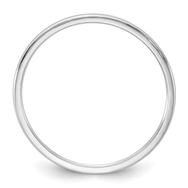 14KW 1mm LTW Half Round Band Size 10.5