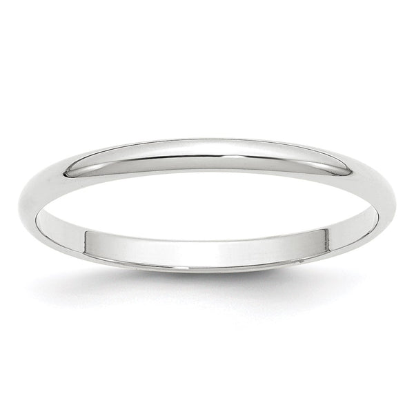 14KW 2mm LTW Half Round Band Size 13.5