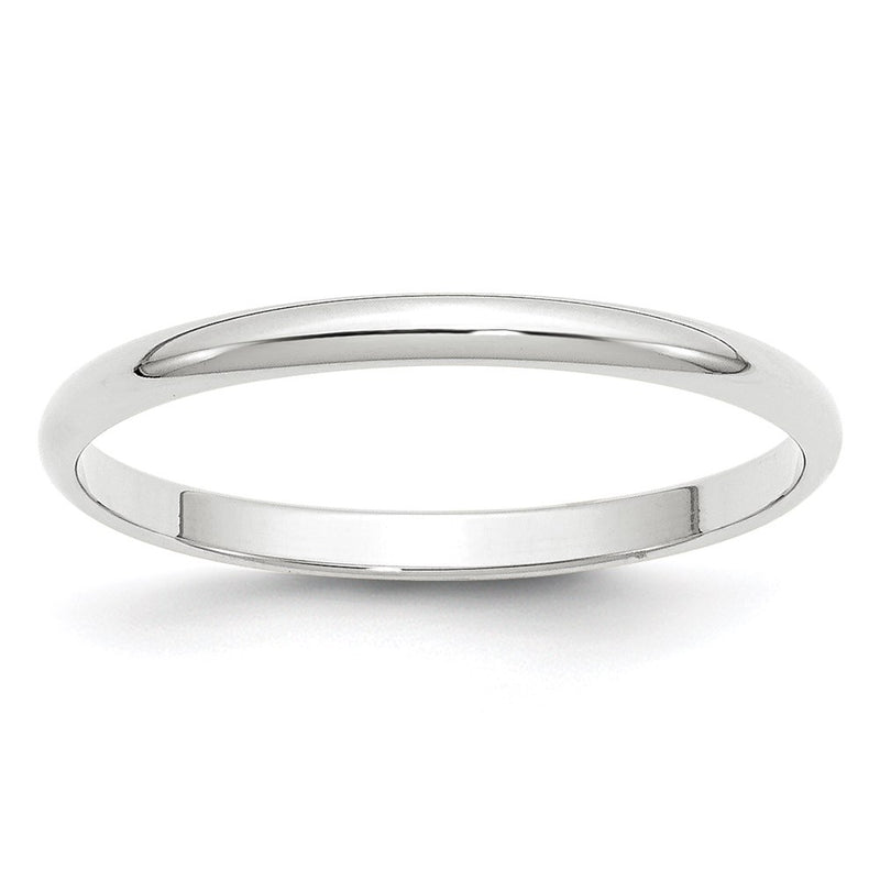 14KW 2mm LTW Half Round Band Size 13.5
