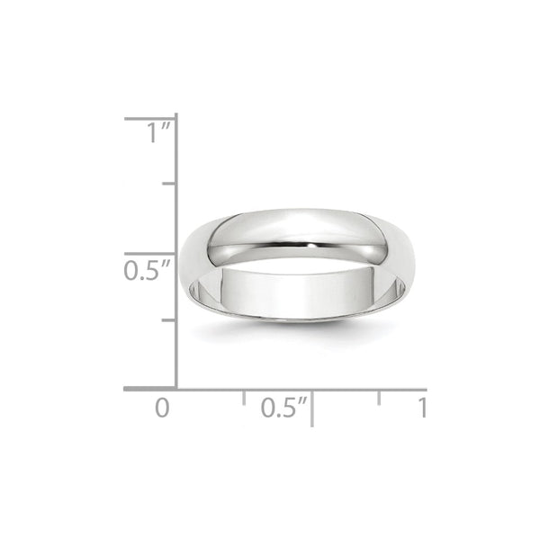 14KW 5mm LTW Half Round Band Size 11