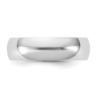 14KW 5.5mm LTW Half Round Band Size 10.5
