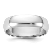 14KW 5.5mm LTW Half Round Band Size 10.5