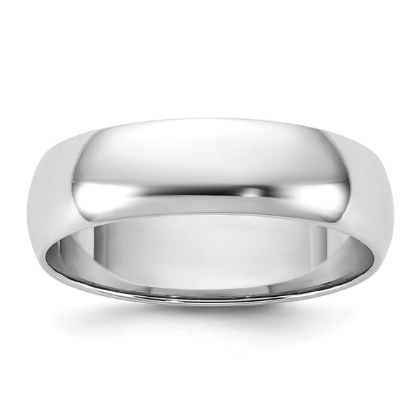 14KW 5.5mm LTW Half Round Band Size 10.5