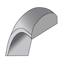 14KW 9mm LTW Half Round Band Size 7