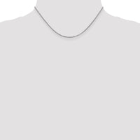 14k White Gold 1.3mm Box Chain
