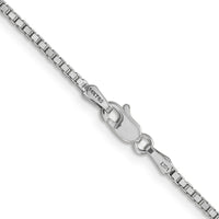 14k White Gold 1.5mm Box Chain