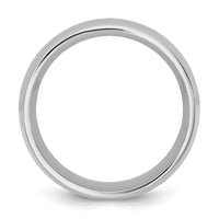 14KW 8mm Milgrain Comfort Fit Band Size 13