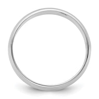 14KW 7mm LTW Milgrain Half Round Band Size 4.5