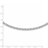 14k White Gold AAA Diamond Necklace