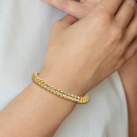 14k 1.6 Round Diamond Tennis Bracelet Mounting