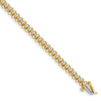 14k 1.6 Round Diamond Tennis Bracelet Mounting