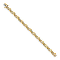 14k AA Diamond Tennis Bracelet