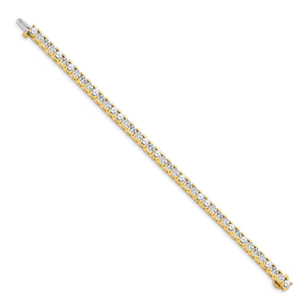 14k A Diamond Tennis Bracelet