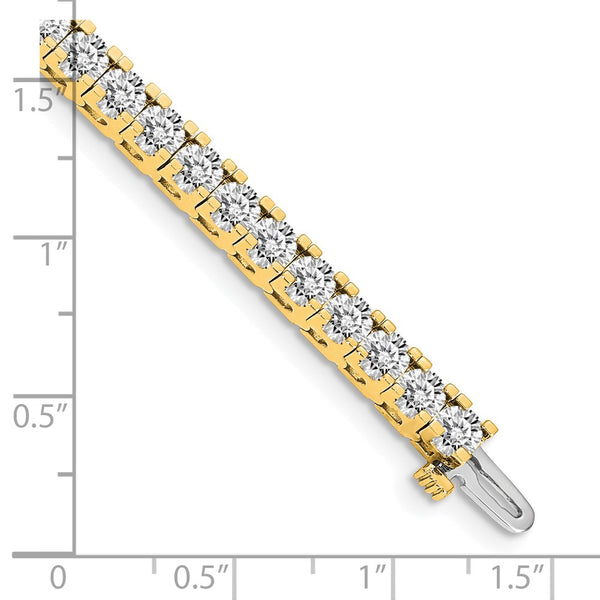 14k VS Diamond Tennis Bracelet