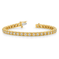 14k AAA Diamond Tennis Bracelet