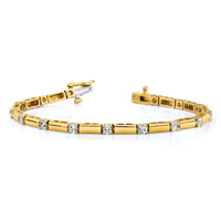 14k A Diamond Tennis Bracelet