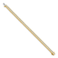 14k AAA Diamond Tennis Bracelet