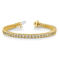 14k AAA Diamond Tennis Bracelet