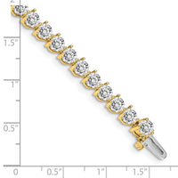 14k Diamond Tennis Bracelet Mounting