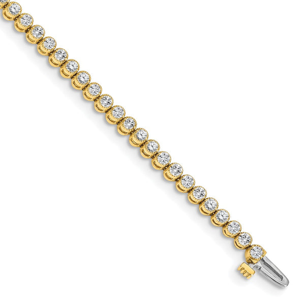 14k VS Diamond Tennis Bracelet