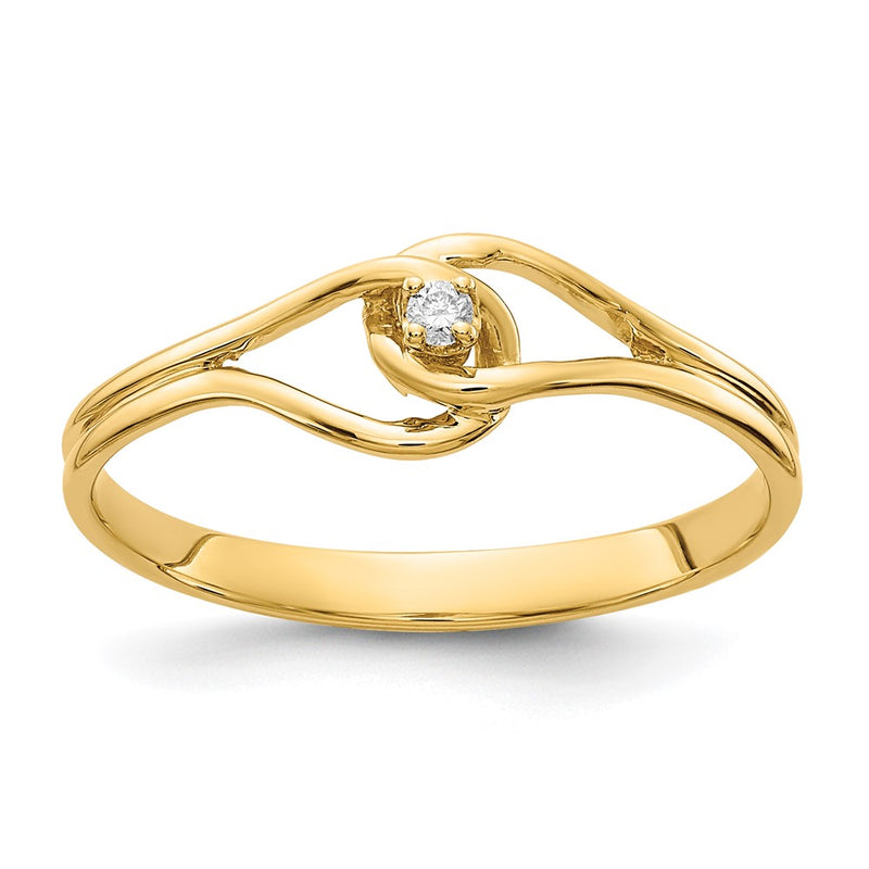 14k AAA Diamond ring