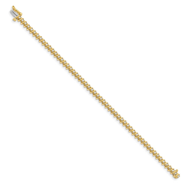 14k VS Diamond Tennis Bracelet