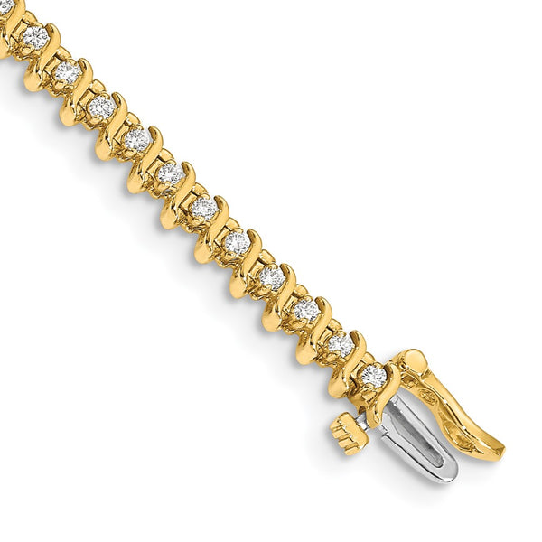 14k VS Diamond Tennis Bracelet