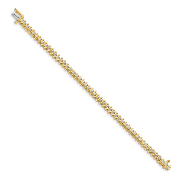 14k VS Diamond Tennis Bracelet