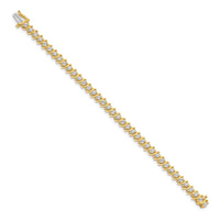 14k AA Diamond Tennis Bracelet