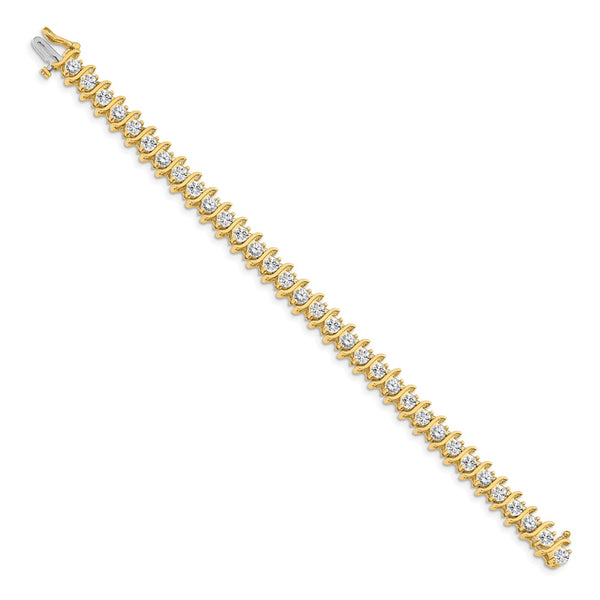 14k VS Diamond tennis bracelet