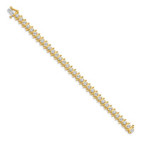 14k AA Diamond Tennis Bracelet
