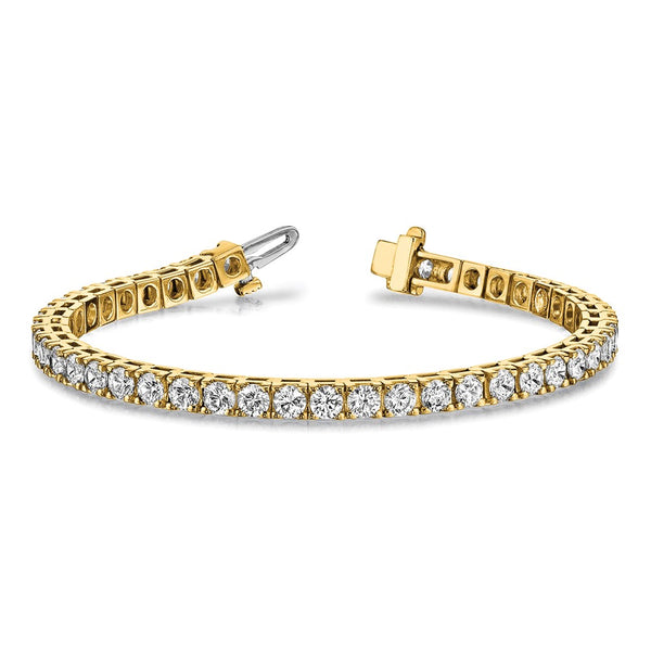 14k AA Diamond Tennis Bracelet