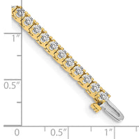 14k Diamond Tennis Bracelet Mounting