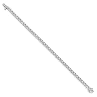 14k White Gold A Diamond Tennis Bracelet